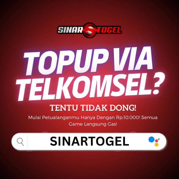 Situs Resmi SINARTOGEL Bonus New Member Langsung Cair